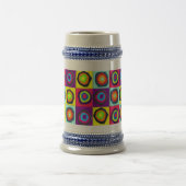 Chope À Bière motif de cercles (Centre)