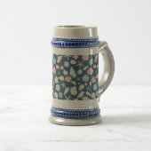 Chope À Bière motif de coquillages (Devant droit)