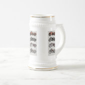 Chope À Bière MOTOCYCLES vintages (Devant droit)