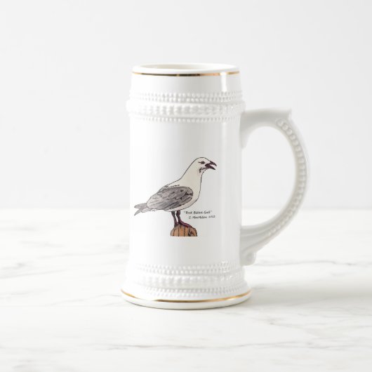 Chope À Bière Mouette Stein (Droite)
