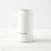 Chope À Bière Musique dragon (Devant gauche)