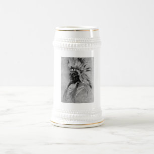 Chope À Bière Musique en chef indien