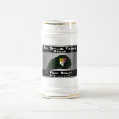 Chope À Bière Musique inoxydable 3RD SF Group https://www.zazzle (Centre)