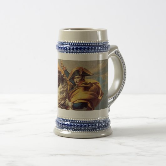 Chope À Bière Napoléon Traversant les Alpes-Jacques-Louis David (Devant droit)