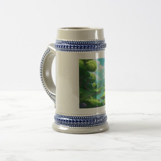 Chope À Bière Nature 23. (Devant gauche)