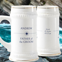 Nautique mariage fête cadeau père de la chambre