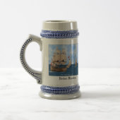 Chope À Bière Navire de guerre britannique Anantomy Stein (Gauche)
