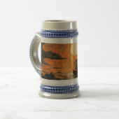 Chope À Bière Navire naviguant la nuit (Devant gauche)