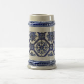Chope À Bière “Navy Blue Mosaic” (Centre)