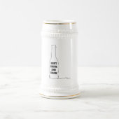 Chope À Bière Ne Buvez pas et Dessinez (Centre)