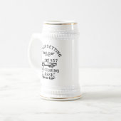 Chope À Bière né en 1957 anniversaire vintage (Devant gauche)