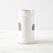 Chope À Bière Né en 1968 anniversaire vintage (Centre)