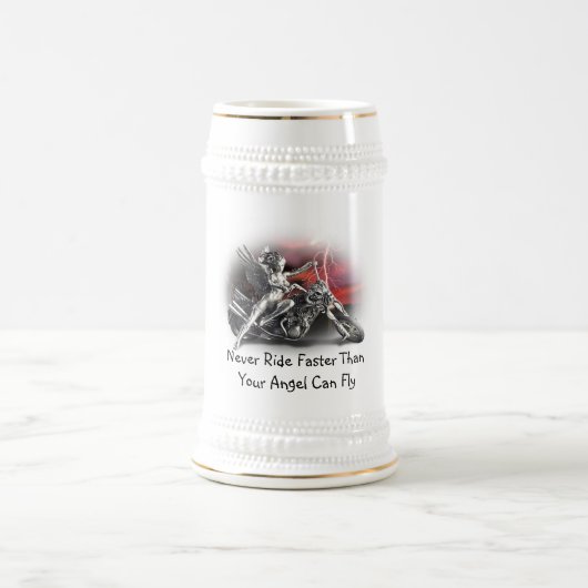Chope À Bière Ne montez plus rapidement jamais que… (Centre)