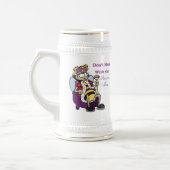 Chope À Bière ne pas gâcher avec queen bee (Gauche)