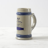 Chope À Bière N'IMPORTE QUELLE année Borne Cadeau Lui ou elle pe (Devant droit)