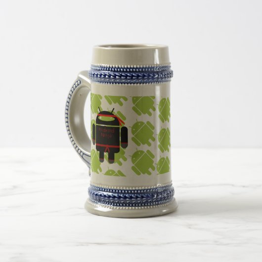 Chope À Bière Ninja androïde/pirate Stein (Devant gauche)