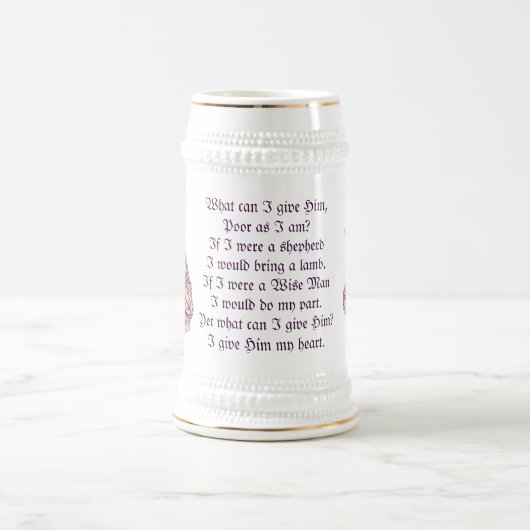 Chope À Bière Noël celtique Madonna (Centre)