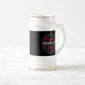 Chope À Bière Noël commence avec le Christ-65772 (Devant droit)