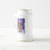 Chope À Bière Noël du lion (Devant gauche)