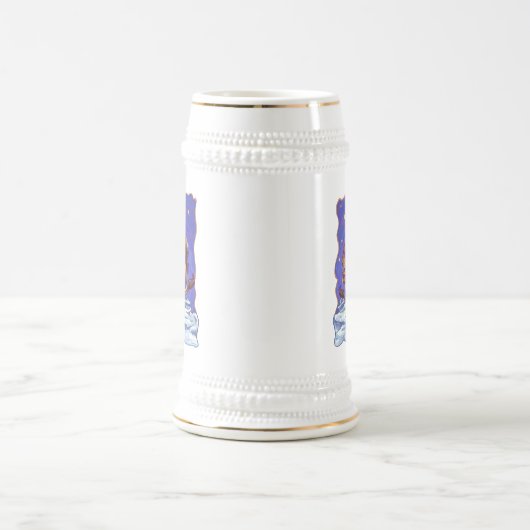 Chope À Bière Noël du lion (Centre)