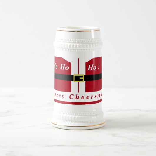 Chope À Bière Noël - Père Noël - Cadeau Pour Vous - Salutations  (Centre)