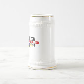 Chope À Bière Nom de famille de Bartels (Centre)