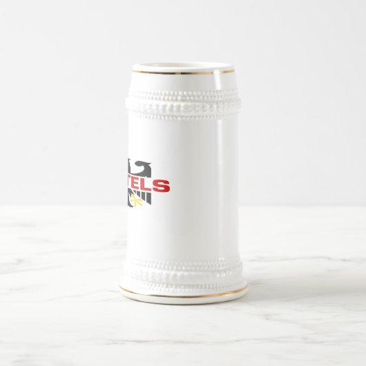 Chope À Bière Nom de famille de Bartels (Centre)