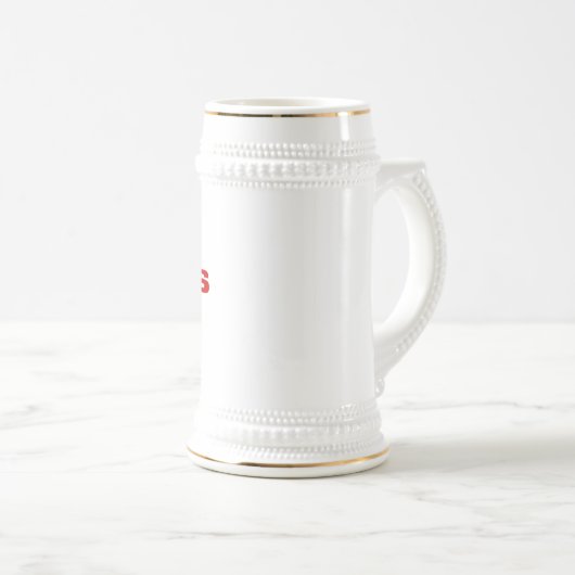 Chope À Bière Nom de famille de Fuchs (Devant droit)