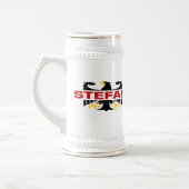 Chope À Bière Nom de famille de Stefan (Gauche)