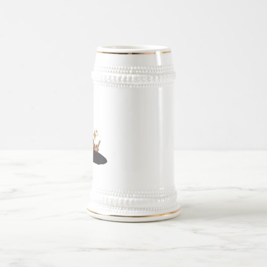 Chope À Bière Nom du Casquette de sorcière rétro (Centre)