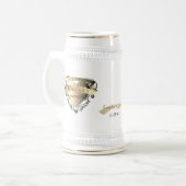 Chope À Bière Notre 8e anniversaire de Mariage de bronze (Devant gauche)