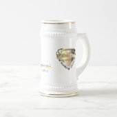 Chope À Bière Notre 8e anniversaire de Mariage de bronze (Devant droit)