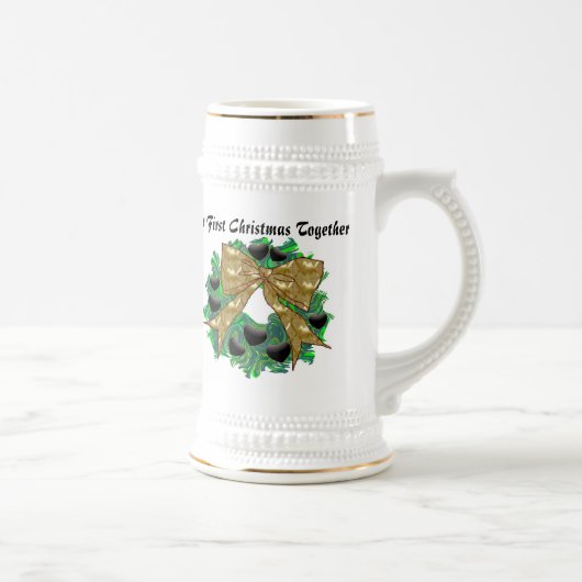 Chope À Bière Notre premier Noël ensemble (Droite)