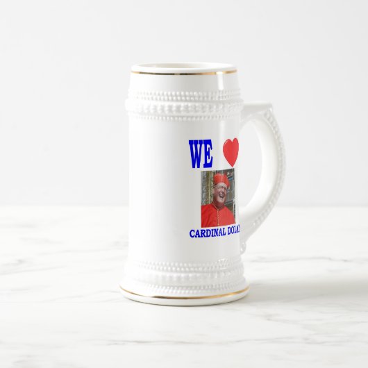 CHOPE À BIÈRE NOUS AIMONS LE DOLAN CARDINAL (Devant droit)