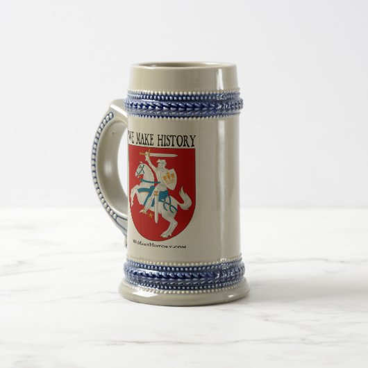 Chope À Bière Nous faisons l'histoire (Devant gauche)