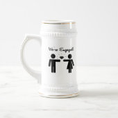 Chope À Bière Nous Sommes Engagés (Gauche)