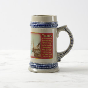 Chope À Bière Nouveau Stein titanique
