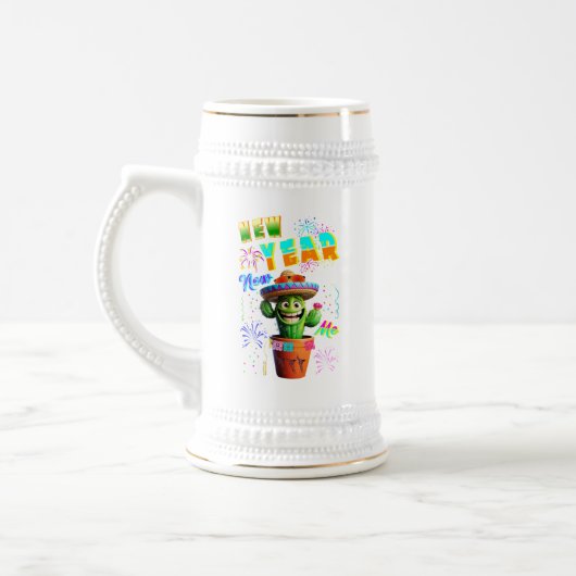 Chope À Bière Nouvel An (Gauche)