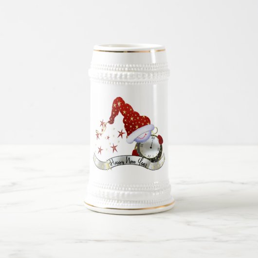 Chope À Bière Nouvel An Stein (Centre)