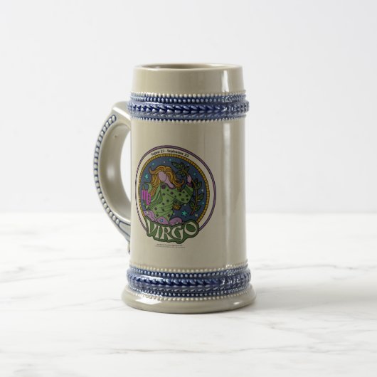 Chope À Bière NP Virgo 22oz Stein (Devant gauche)