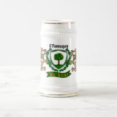 Chope À Bière O. Flannagan/Flannagan Irish Shield Beer Stein (Centre)