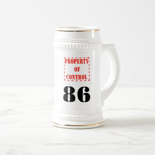 Chope À Bière Obtenez le stein futé (Devant droit)