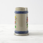 Chope À Bière Ode à cinq verres Stein (Centre)