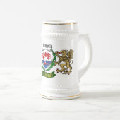 Chope À Bière O'Donnelly/Donnelly Irish Shield Beer Stein (Devant droit)