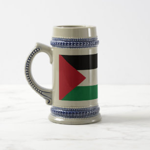 Chope À Bière officiellement le drapeau de l'État de Palestine