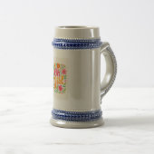 CHOPE À BIÈRE "OH FILLE" (Devant droit)