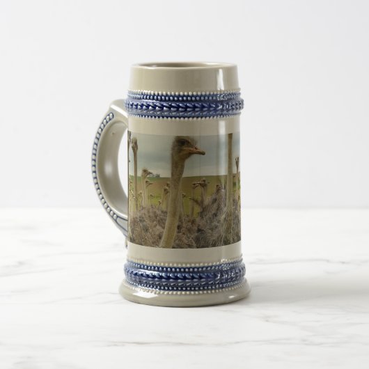 Chope À Bière Oiseau d'autruche (Devant gauche)