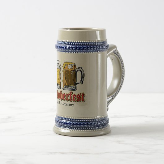 Chope À Bière Oktoberfest 2 Beer Steins (Devant droit)