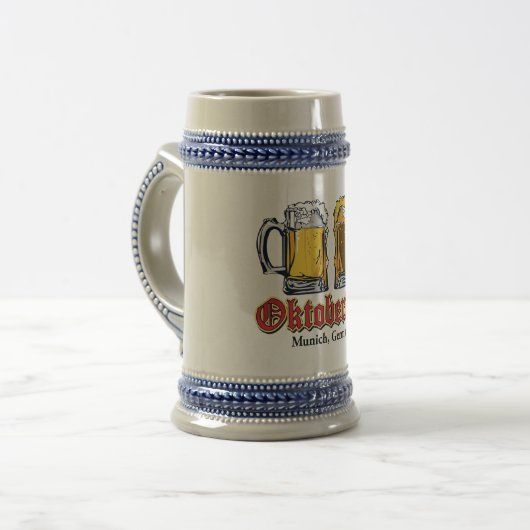 Chope À Bière Oktoberfest 2 Beer Steins (Devant gauche)