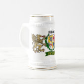 Chope À Bière O'Mahony/Mahony Irish Shield Beer Stein (Devant gauche)